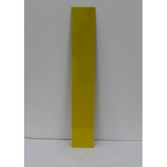 CLEARANCE - M-300 ACRYLIC PLATE YELLOW 80X500MM